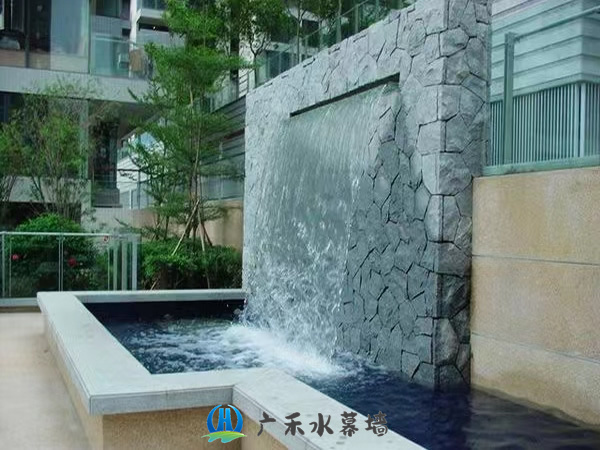 石家庄流水幕墙制作